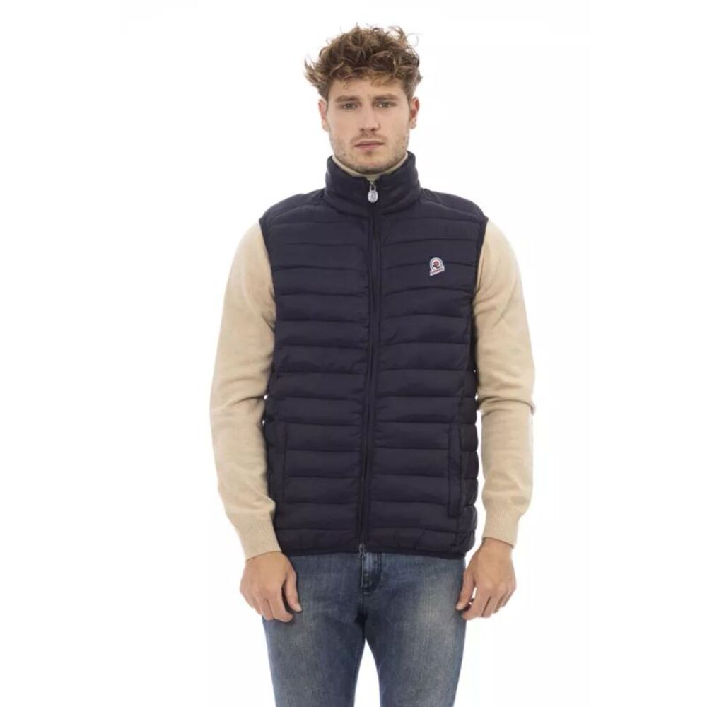 Invicta Blue Polyamide Sleveless Men's Jacket